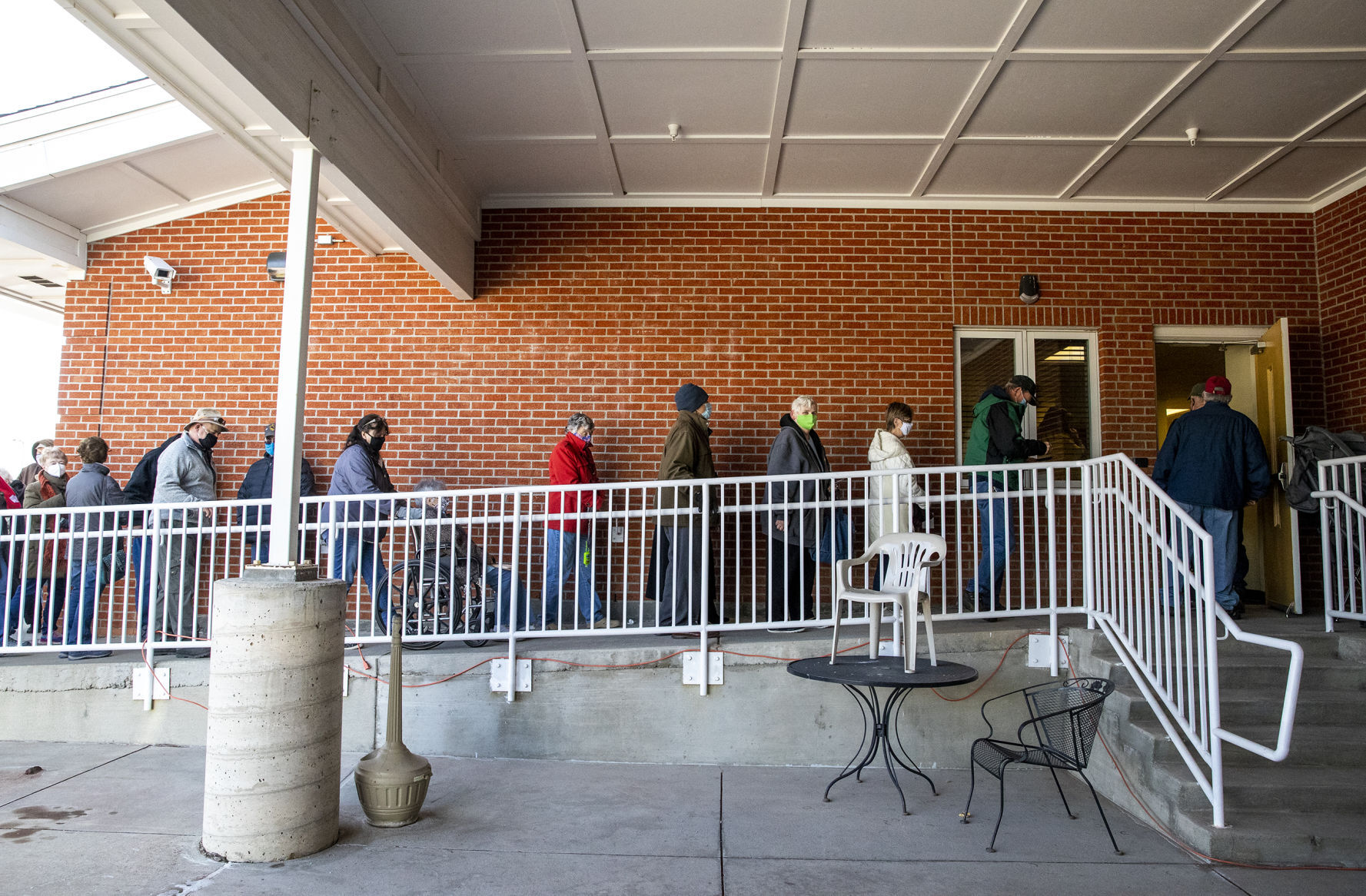 Senior center vaccine